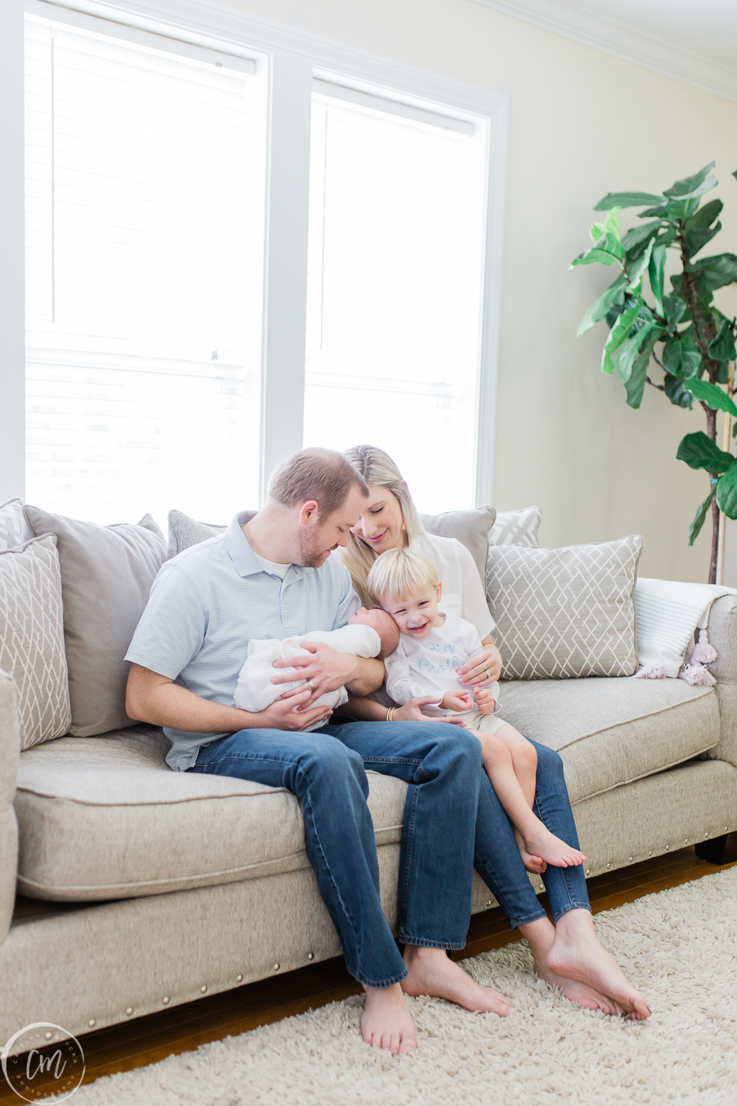 In-Home Lifestyle Newborn Session with Charleston Newborn Photographer, Caitlyn Motycka Photography
