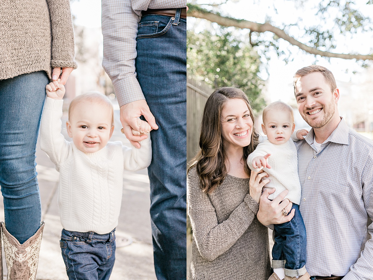 One year old birthday photoshoot in Downtown Charleston, SC | Caitlyn Motycka Photography
