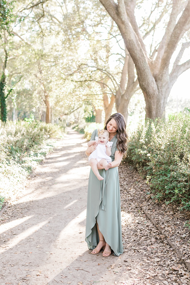 Golden hour sunset session at Hampton Park | Caitlyn Motycka Photography