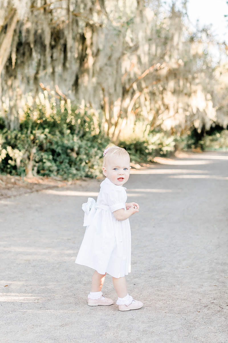 Two year old photoshoot at Hampton Park | Caitlyn Motycka Photography
