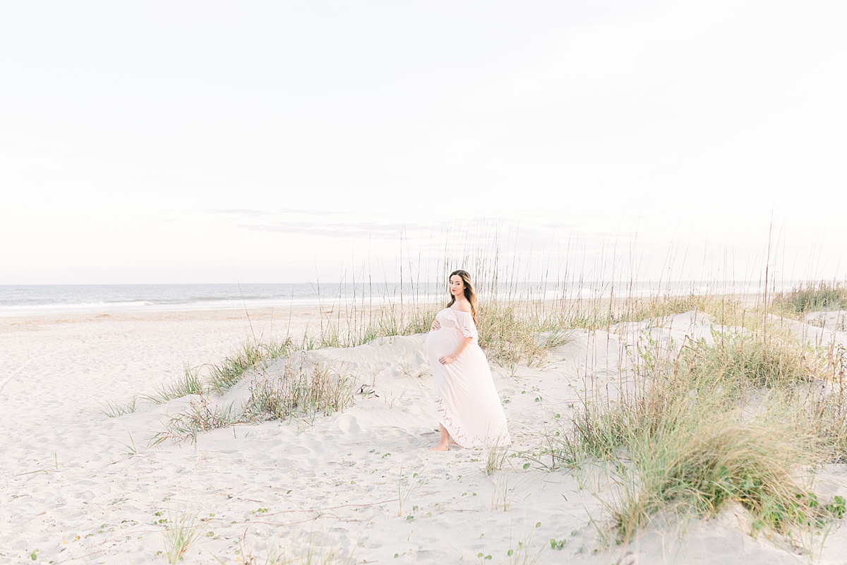 Charleston beach maternity session | Caitlyn Motycka Photography