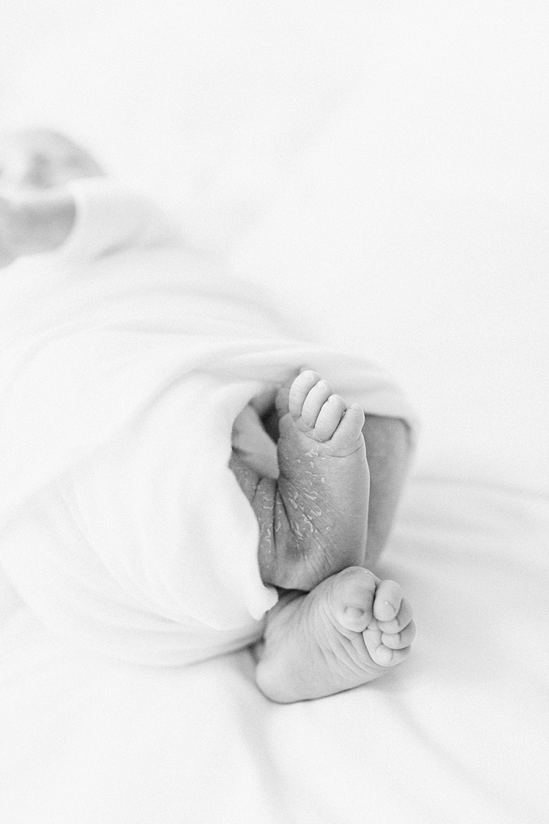 Baby details by Charleston Newborn Photographer, Caitlyn Motycka Photography. 