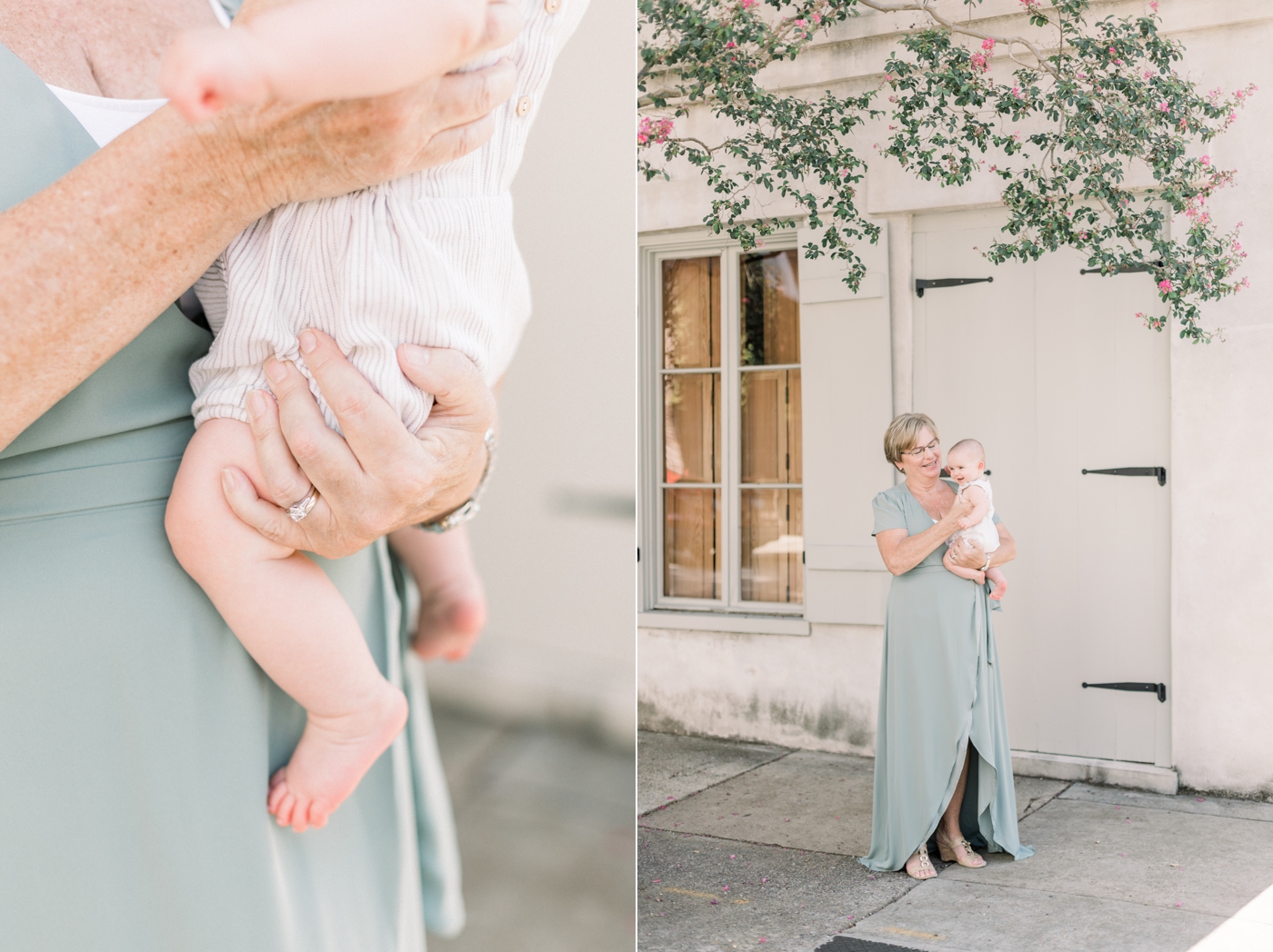 Images of grandmother with granddaughter. Photo by Caitlyn Motycka Photography.