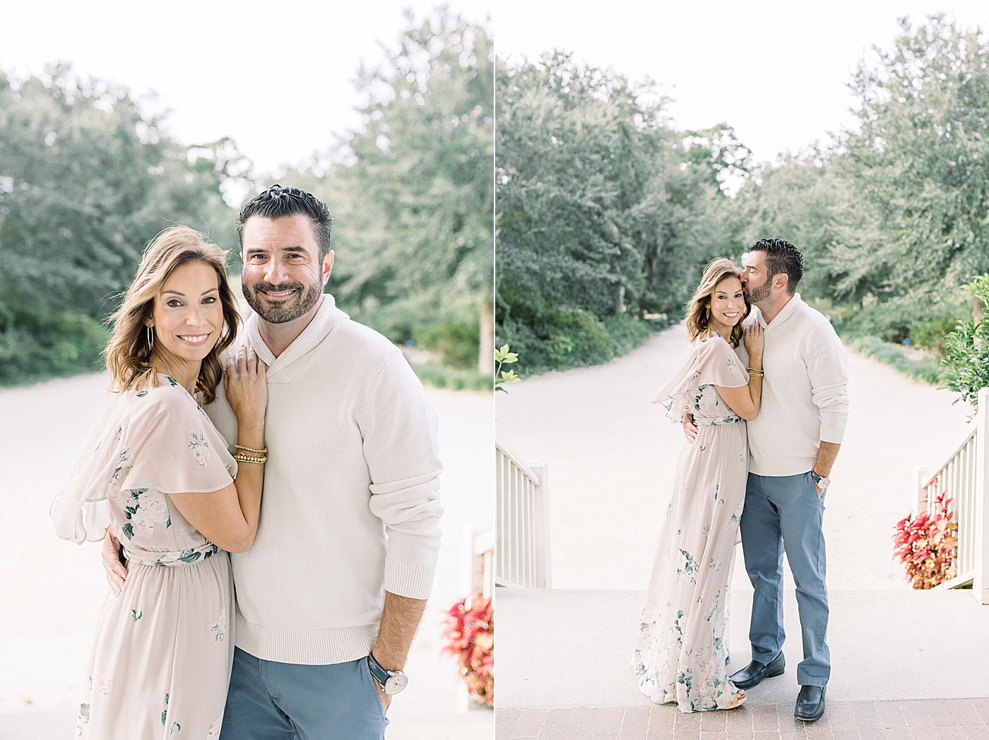 Mom and dad portraits during their Fall Family Photos in Charleston | Photo by Caitlyn Motycka Photography