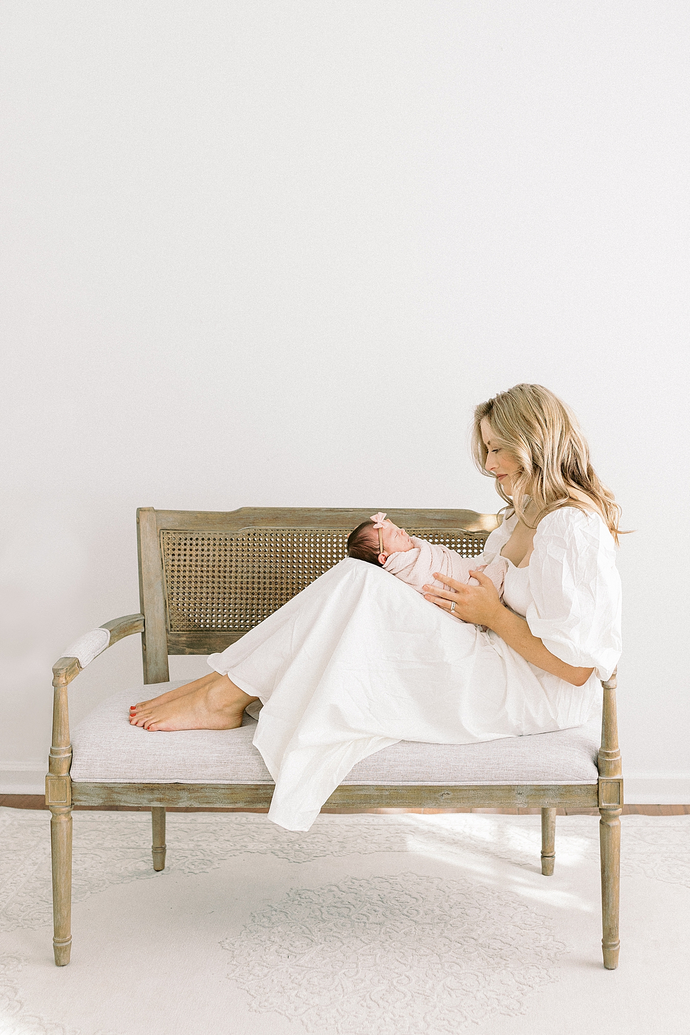 during their Studio Newborn Session | Images by Caitlyn Motycka 